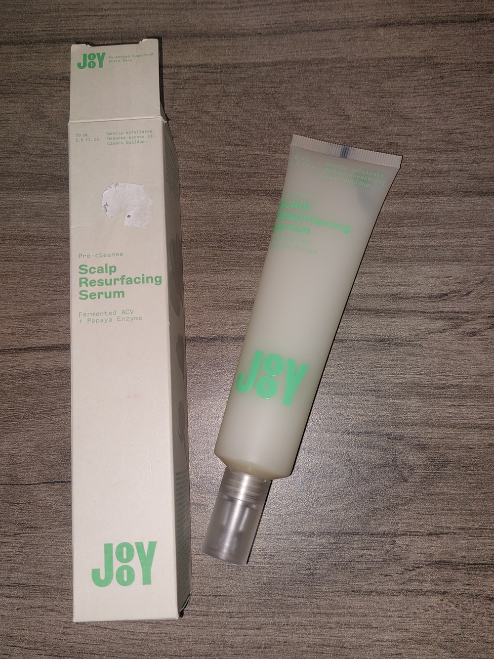 JOOY Scalp Resurfacing Serum 2.5 Fl Oz Papaya Enzyme
